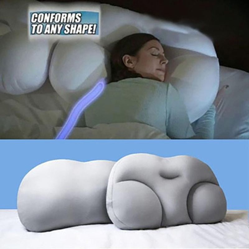 Royallure Cloud Comfort Pillow – Ergonomic Neck & Back Support for Pain-Free Sleep