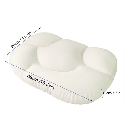 Royallure Cloud Comfort Pillow – Ergonomic Neck & Back Support for Pain-Free Sleep