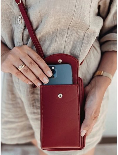 Royallure Stylish Mobile Clutch Wallet - Versatile Crossbody & Wrist Purse with Multiple Compartments