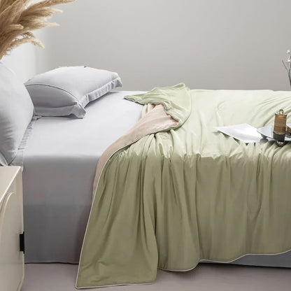 Luxora Luxury Cooling Blanket - Breathable & Temperature-Regulating