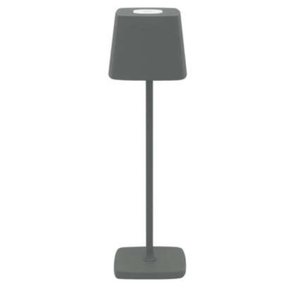 Royalux Portable Table Lamp – Cordless, Dimmable, & Water-Resistant LED Lamp - Gray