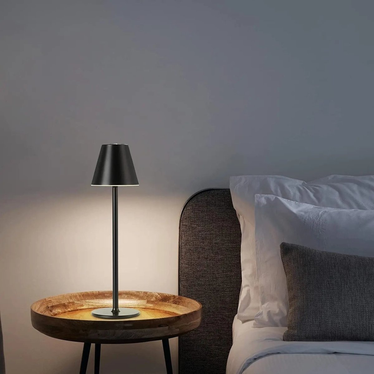 Rayvia Cordless Touch LED Bedside Lamp – Rechargeable & Dimmable Lighting