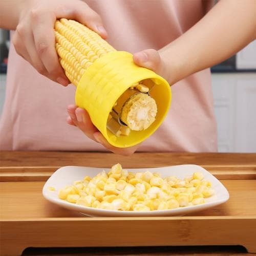 Corn Peeler – Quick & Easy Stainless Steel Corn Thresher for Fresh Kernels