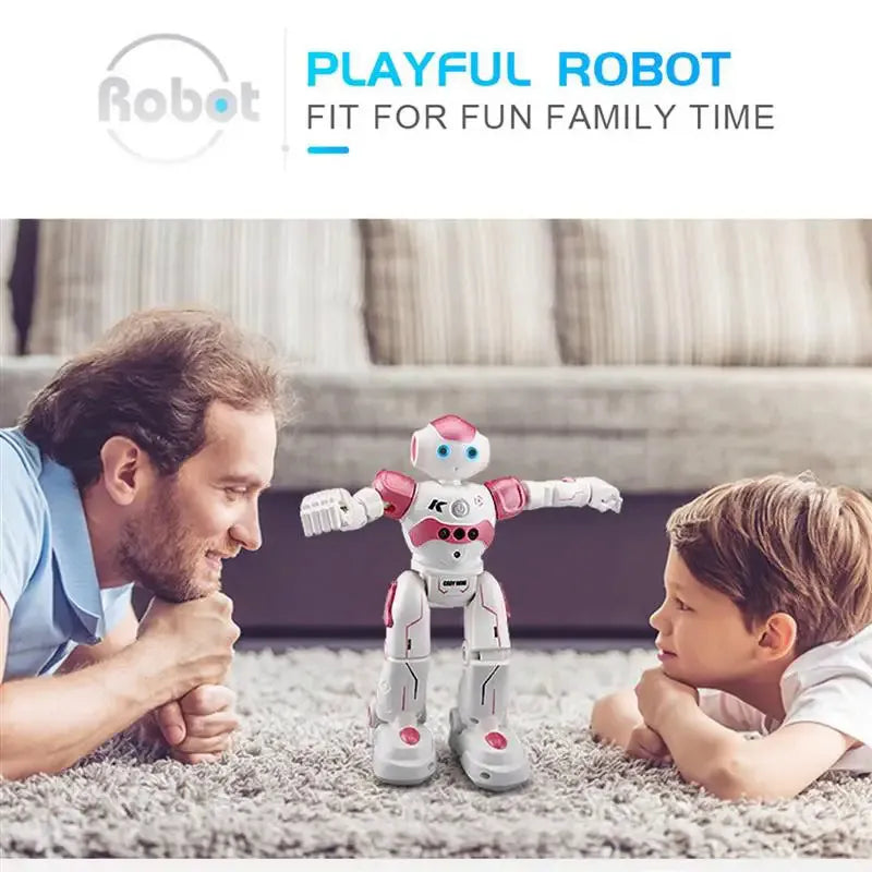 Royallure Smart Interactive Robot Toy for Kids – Gesture Control, Obstacle Avoidance & LED Eye Lights