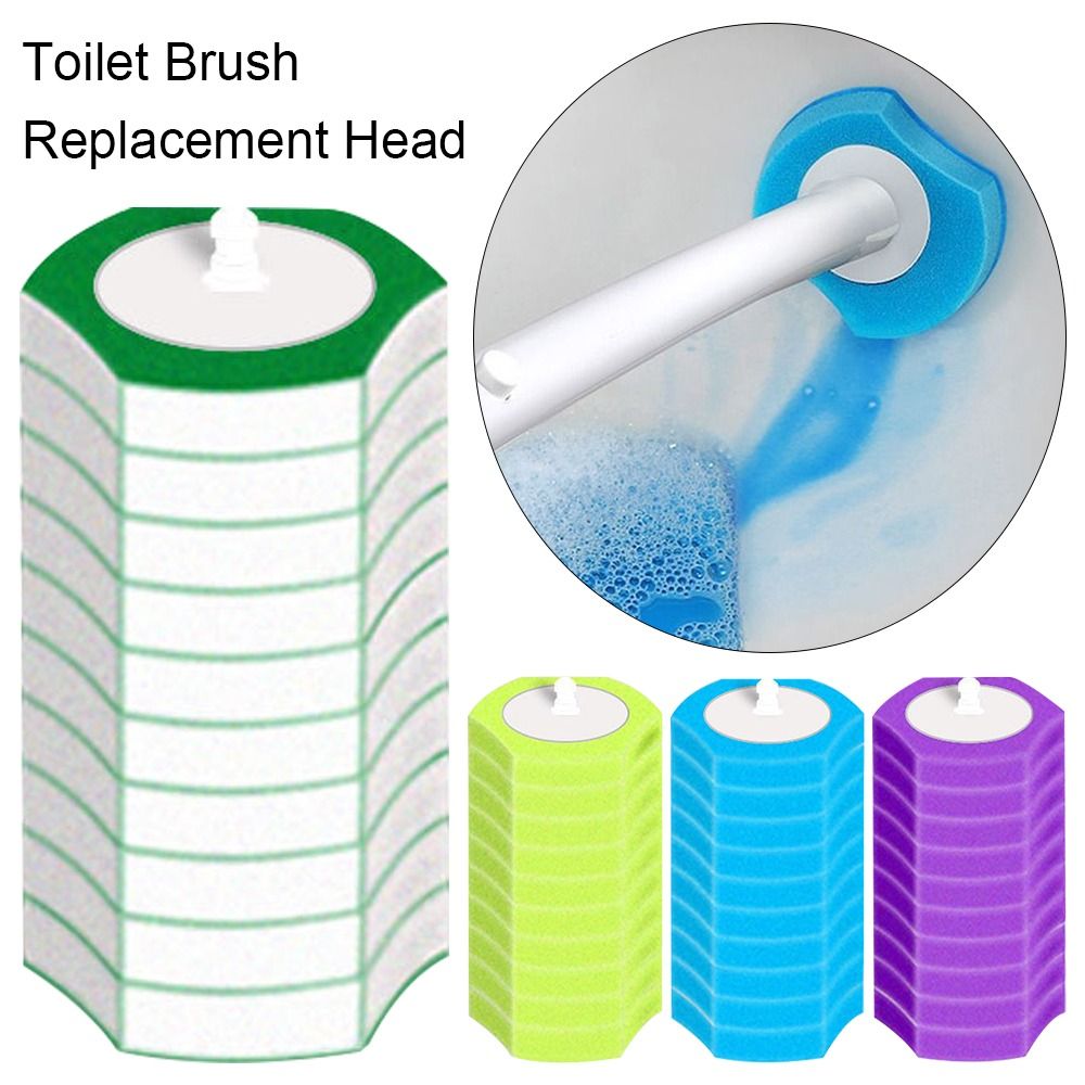 Royallure Disposable Toilet Cleaning Heads - Hygienic, Universal Fit, Eco-Friendly Replacement Brushes for Easy Bathroom Maintenance