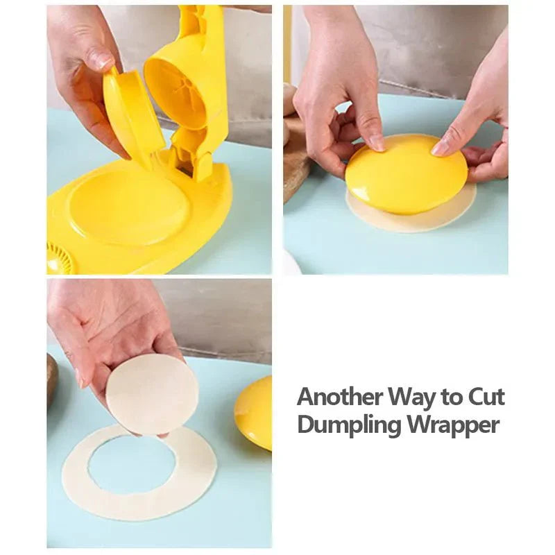 Royallure Perfect Dumpling Wrapper Press - Easy, Hygienic, Time-Saving Maker for Delicious Dumplings