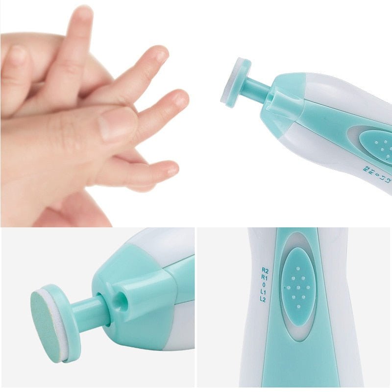 Royallure Electric Baby Nail Trimmer & Polisher – Safe & Gentle Nail Care for Infants & Toddlers