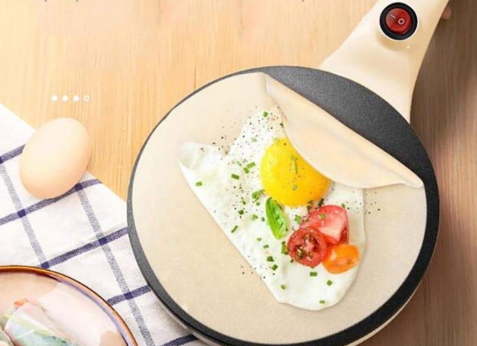 Royallure Non-Stick Electric Crepe Maker – Quick & Easy Breakfast Machine with Temperature Control