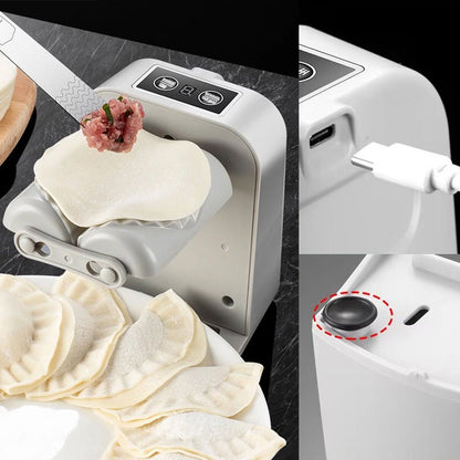 Royallure Automatic Electric Dumpling Maker - Quick & Easy Dumpling Machine for Perfect Homemade Dumplings