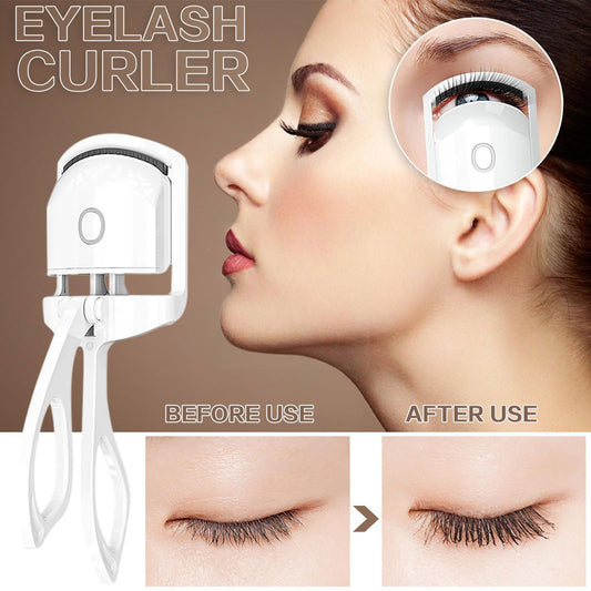 Royallure Premium Electric Heated Eyelash Curler for Long-Lasting Natural Lashes