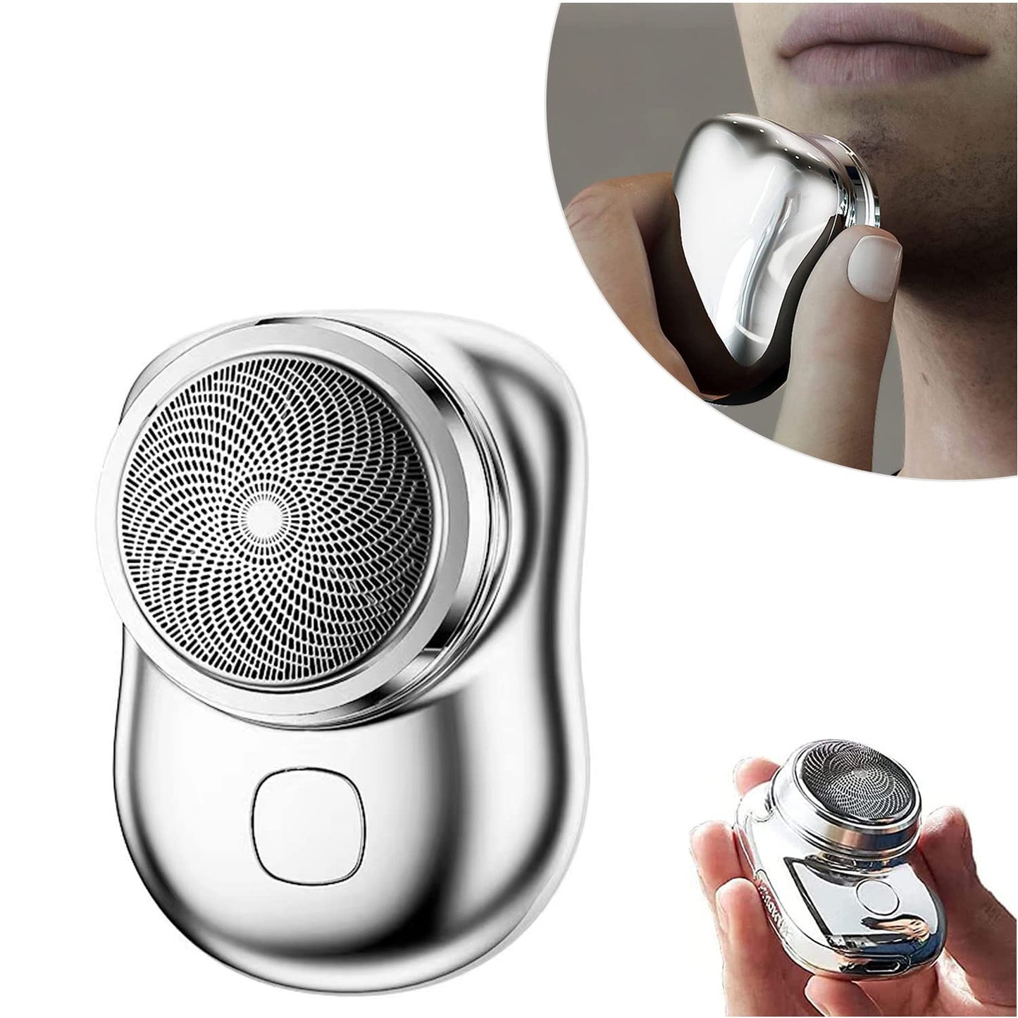 Royallure 3D Electric Shaver for Men - Waterproof, Fast Charging, Stainless Steel Blades, Smooth Shaving Experience