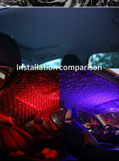 Royallure Car Roof Starry LED Interior Light – USB Flexible Ambient Lighting for Parties & Travel