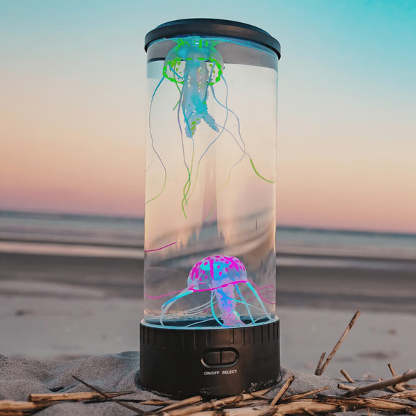 RoyaleGlow Jellyfish Lamp – Colorful LED Night Light for Relaxing Ambience