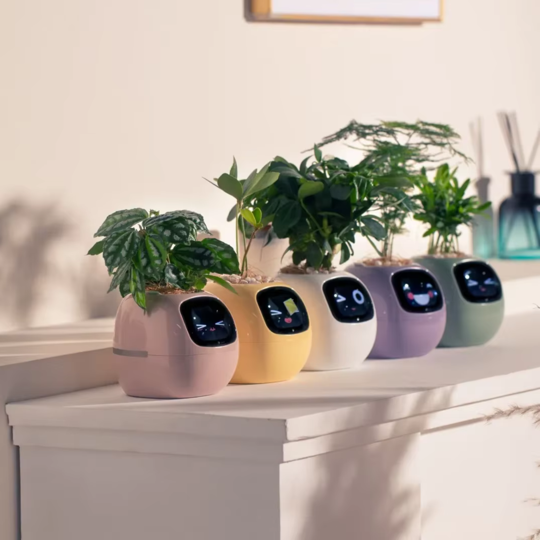 Smart Plant Pot with AI Sensors – Interactive Planter for Easy Plant Care