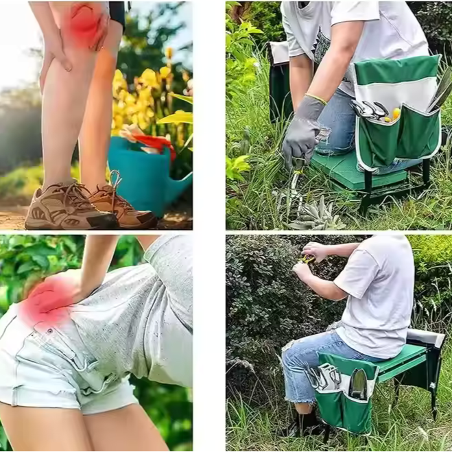 Royallure Ergonomic Garden Kneeler & Seat – Portable & Comfortable