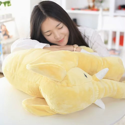 RoyaleGlow Baby Elephant Pillow - Soft Plush Stuffed Animal for Kids & Infants