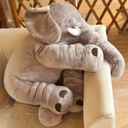 RoyaleGlow Baby Elephant Pillow - Soft Plush Stuffed Animal for Kids & Infants