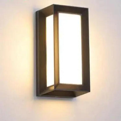 European Indoor Wall Lamp Outdoor Waterproof Corridor Lamp LED Wall Lamp Balcony Outdoor Lamp Patio outside Wall Garden Lighting