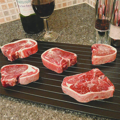 Royallure Quick Thawing Tray – Fast & Even Defrosting Solution for Meat, Fish & Frozen Foods