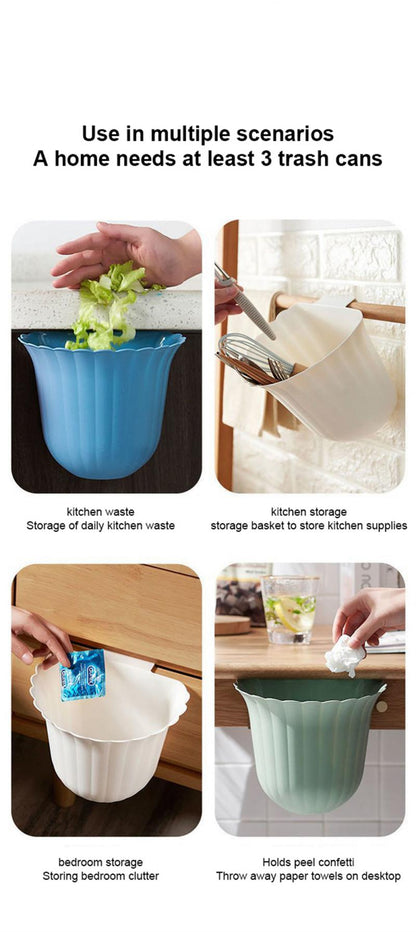 Royallure Kitchen Hanging Trash Bin - Space-Saving, Durable Compost Container for Easy Disposal