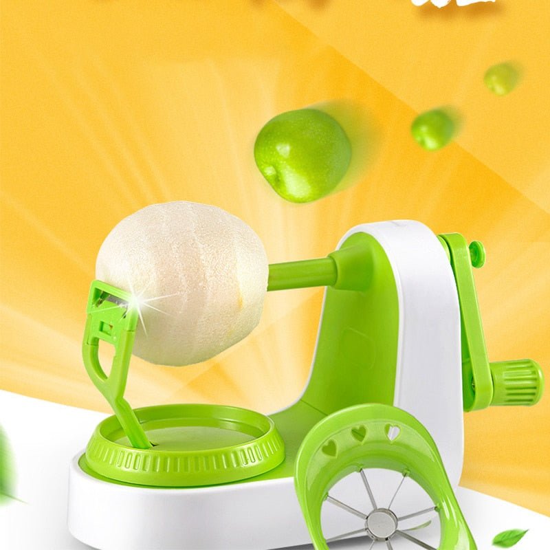 Royallure Automatic Fruit Peeler – Fast & Easy Apple & Pear Peeling Machine with Non-Slip Base