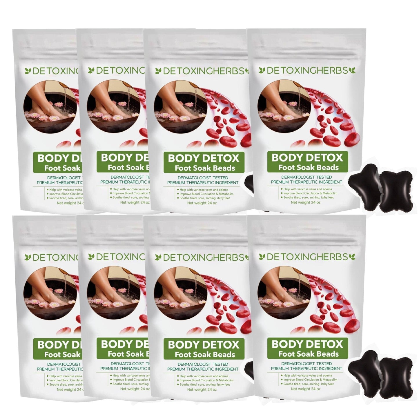 Royallure™ Herbal Detox Foot Soak Beads for Swelling & Weight Loss