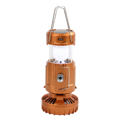 Rayvia Portable Solar LED Lantern With Fan