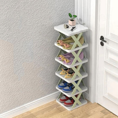 Rayvia Shoe Storage Rack - Modern Multi-Layer Organizer