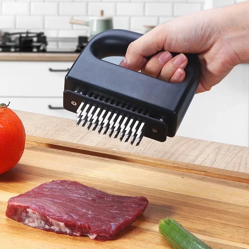 Royallure Premium Stainless Steel Meat Tenderizer - Effortless Tenderizing for Juicy, Flavorful Cuts!