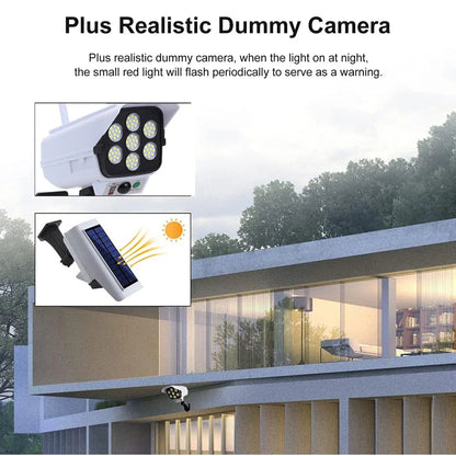 Royallure Solar-Powered Motion Sensor Security Light