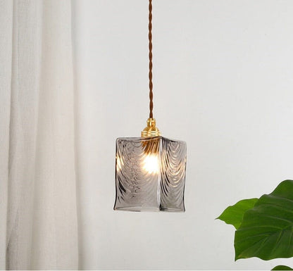 Royallure Chic Industrial Vintage Glass Pendant Lighting Fixture