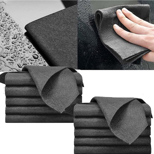 Royallure Ultra Absorbent Microfiber Cleaning Cloth - Streak-Free & Scratch-Free Solution