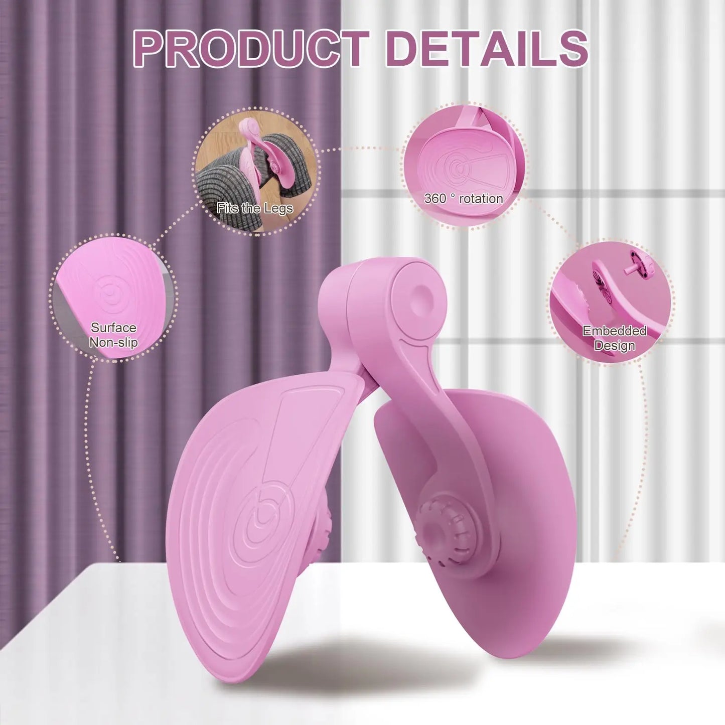 Royallure Ultimate Pelvic Floor Trainer for Strength & Tone, Adjustable Resistance for Bladder Control & Inner Thighs