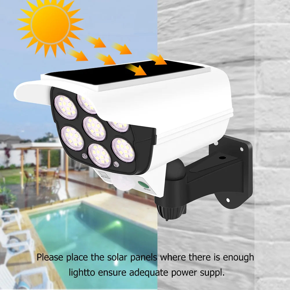 Royallure Solar-Powered Motion Sensor Security Light