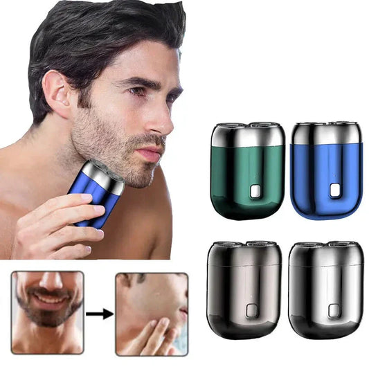 Royallure Compact USB Rechargeable Travel Shaver - Waterproof, Smooth Shave Anytime