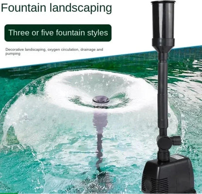 Royallure Premium Fountain Pump for Vibrant Pond Health and Easy Oxygenation