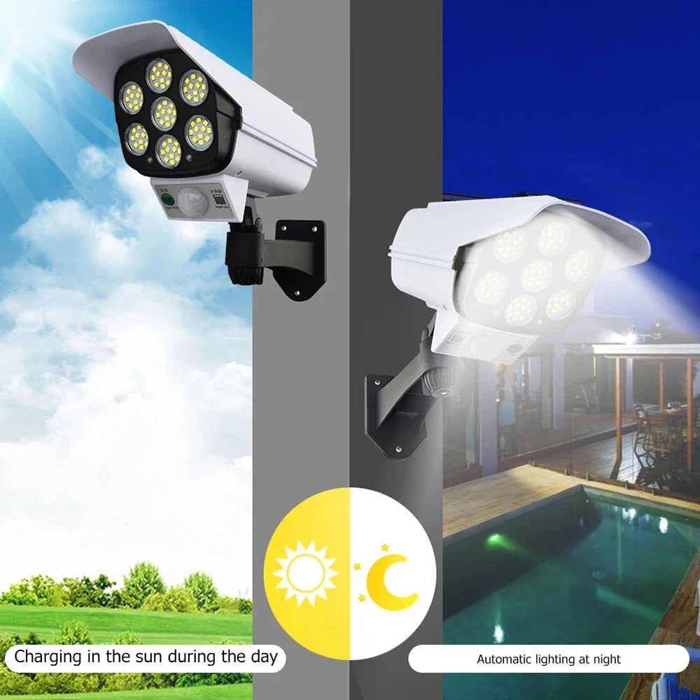 Royallure Solar-Powered Motion Sensor Security Light