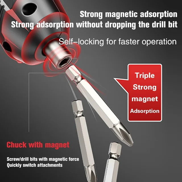 Royallure Electric Screwdriver - Fast, Durable & Lightweight Power Tool for DIY Projects