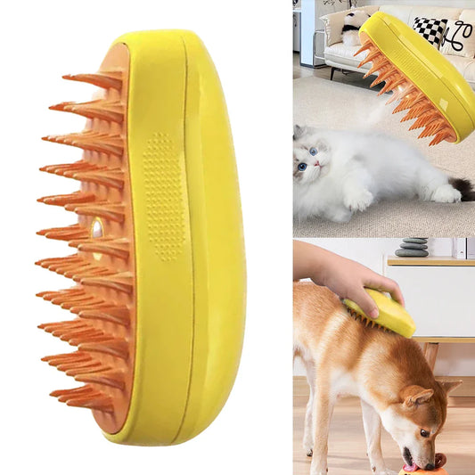 Royallure Pet Grooming Steam Cleaner - Gentle Fur Removal & Massage Tool for Cats and Dogs