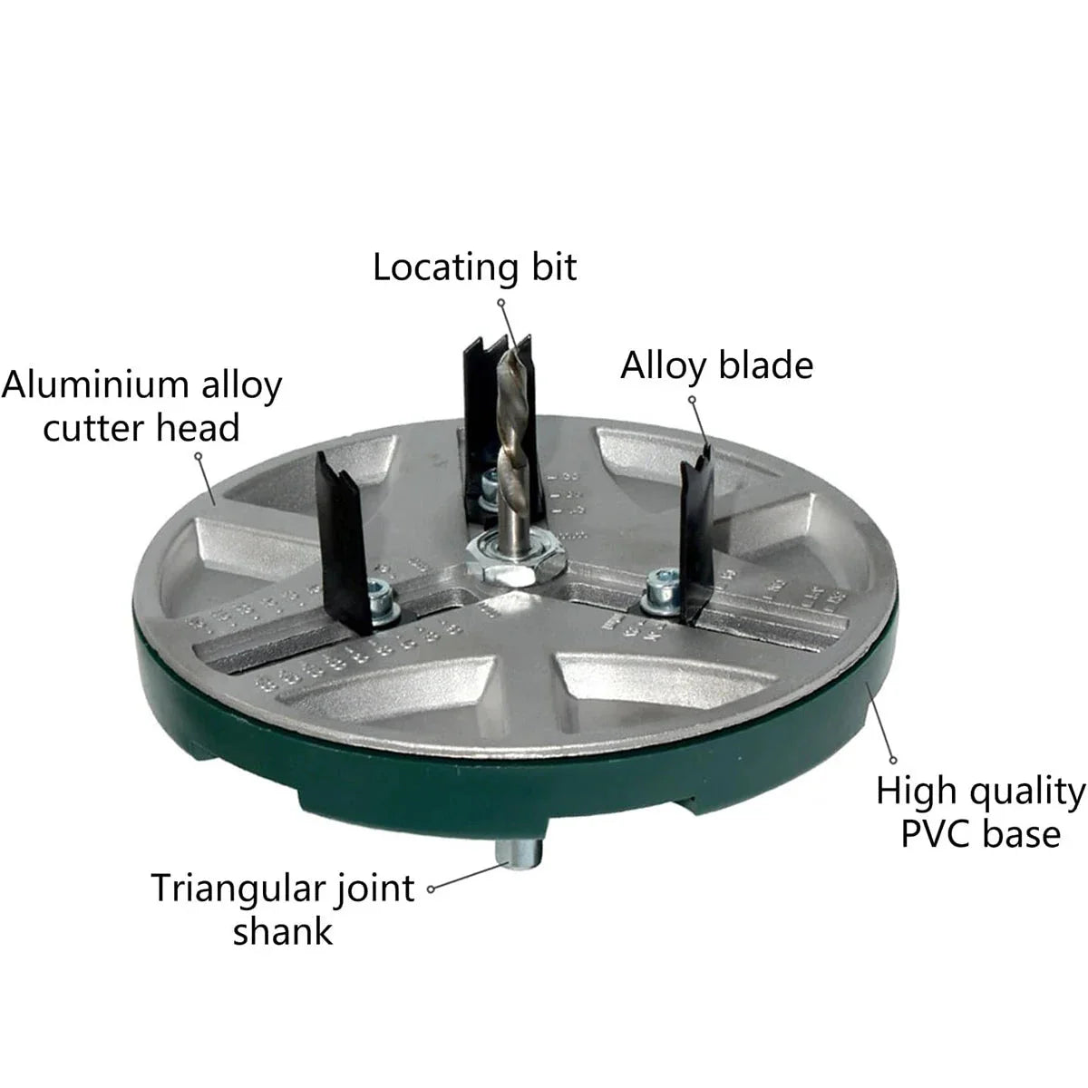 Royallure Precision Adjustable Hole Saw Set