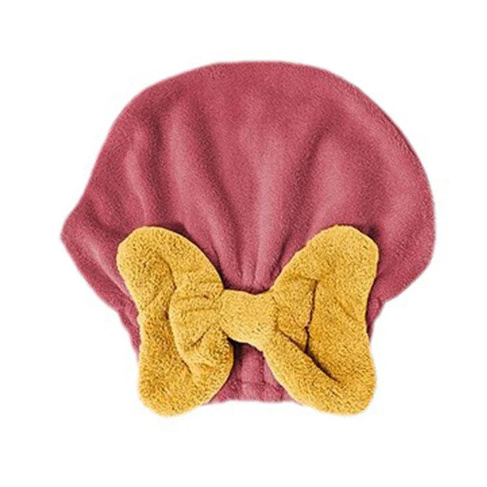 Royallure Ultra-Absorbent Microfiber Hair Drying Towel Cap