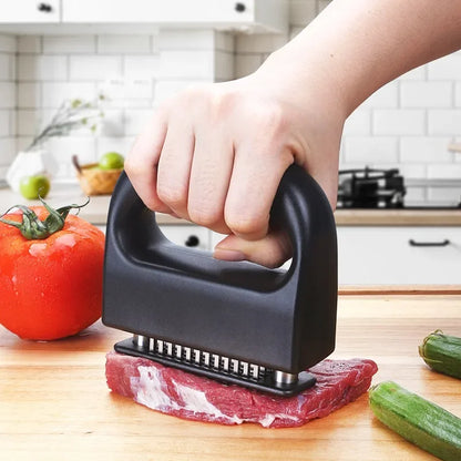 Royallure Premium Stainless Steel Meat Tenderizer - Effortless Tenderizing for Juicy, Flavorful Cuts!