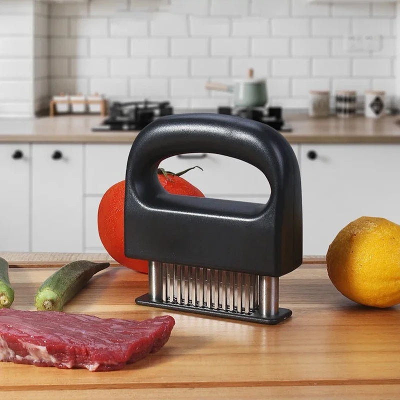 Royallure Premium Stainless Steel Meat Tenderizer - Effortless Tenderizing for Juicy, Flavorful Cuts!