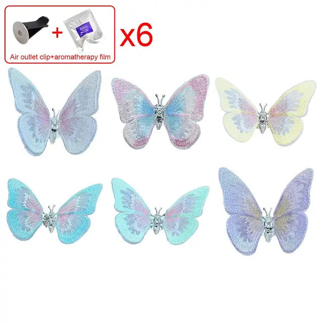 Royallure Elegant Butterfly - Air Freshener Car Vent Decor