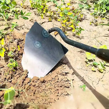 Royallure Heavy-Duty Gardening Hoe Head - Rust-Resistant Manganese Steel Tool for Effortless Weeding and Soil Preparation