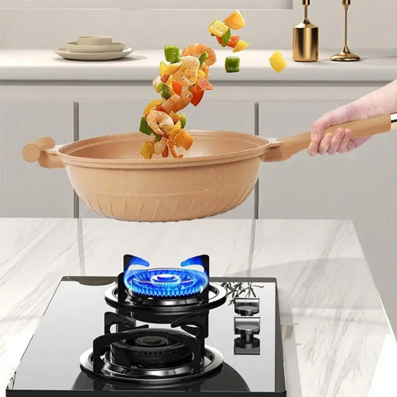 Royallure Ultimate Wok Pro: Fast, Healthy Cooking & Easy Cleaning Solution