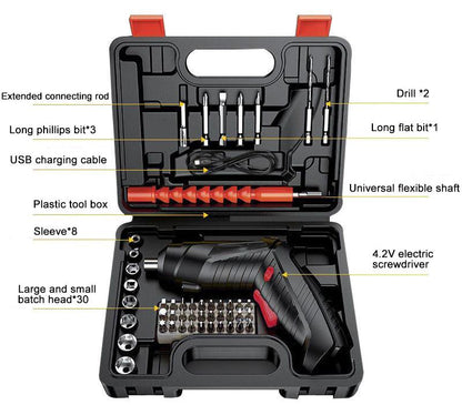 Royallure Electric Screwdriver - Fast, Durable & Lightweight Power Tool for DIY Projects