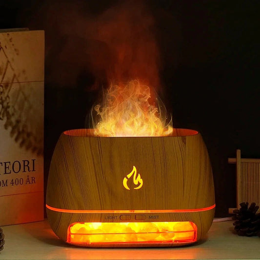 Royallure Himalayan Salt Aroma Mist & Humidifier with Mood Lighting