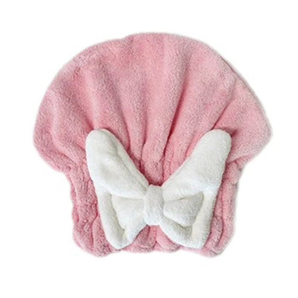 Royallure Ultra-Absorbent Microfiber Hair Drying Towel Cap