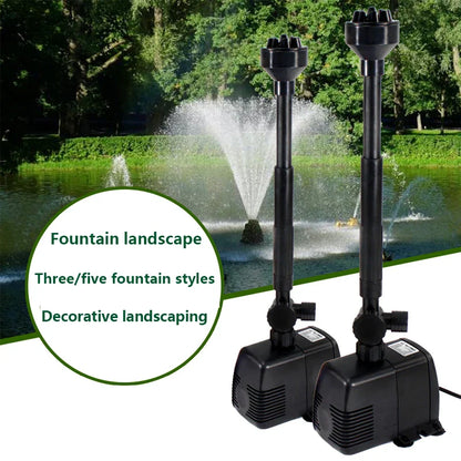 Royallure Premium Fountain Pump for Vibrant Pond Health and Easy Oxygenation